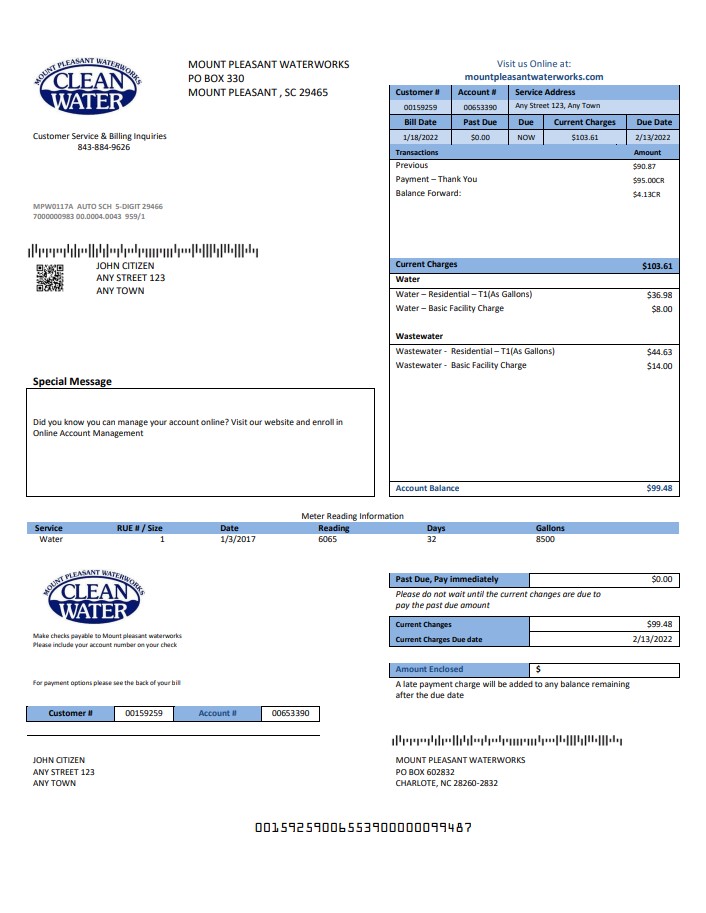  Minol USA business utility bill 